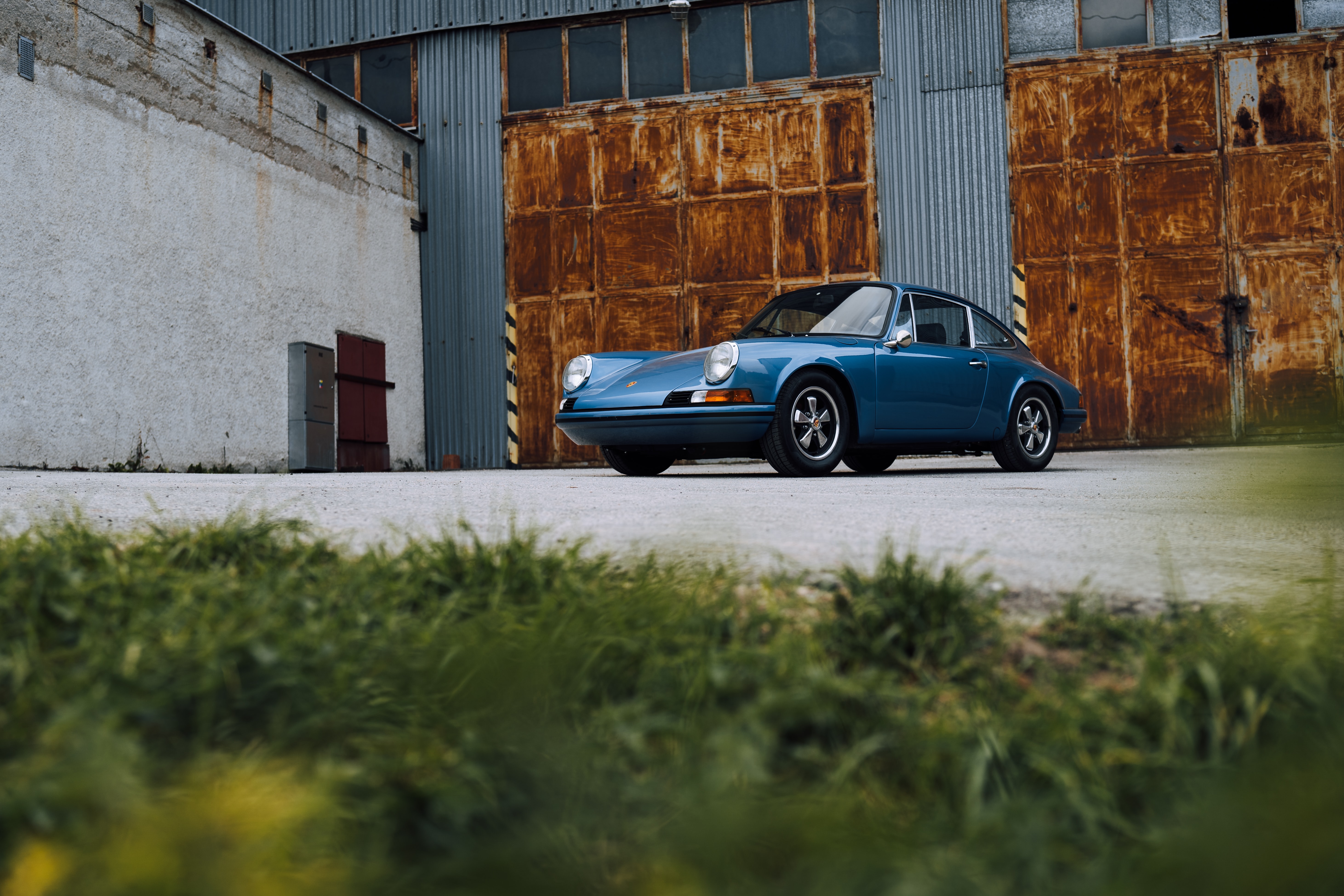 Porsche 911 blau