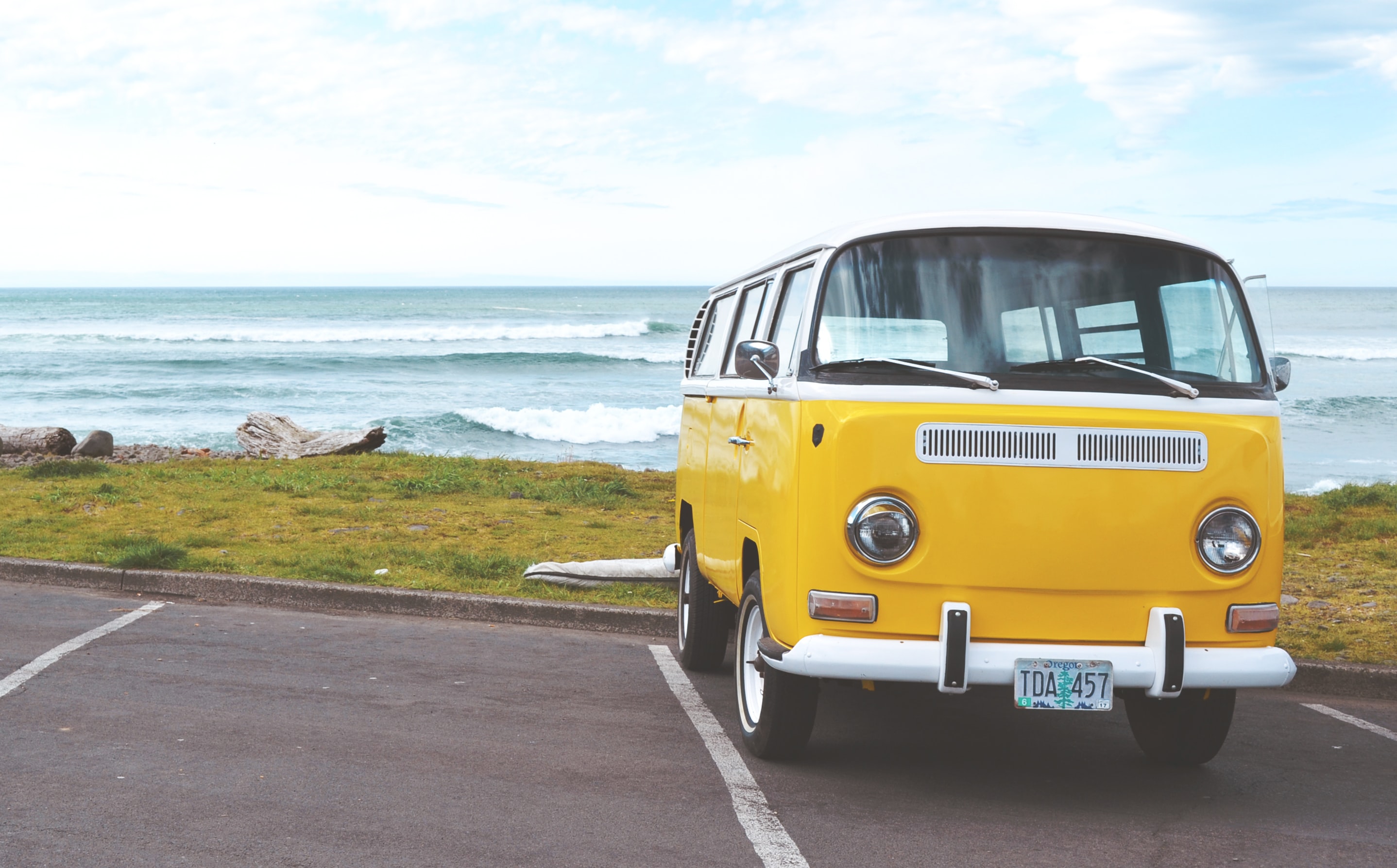 VW Bulli gelb