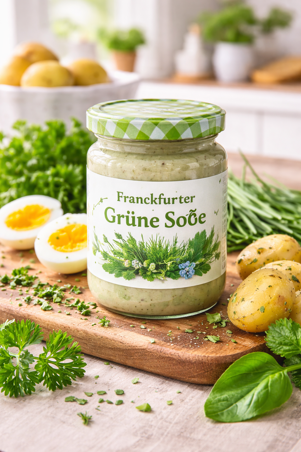 Ei, Essen, Kräuter, Pflanze