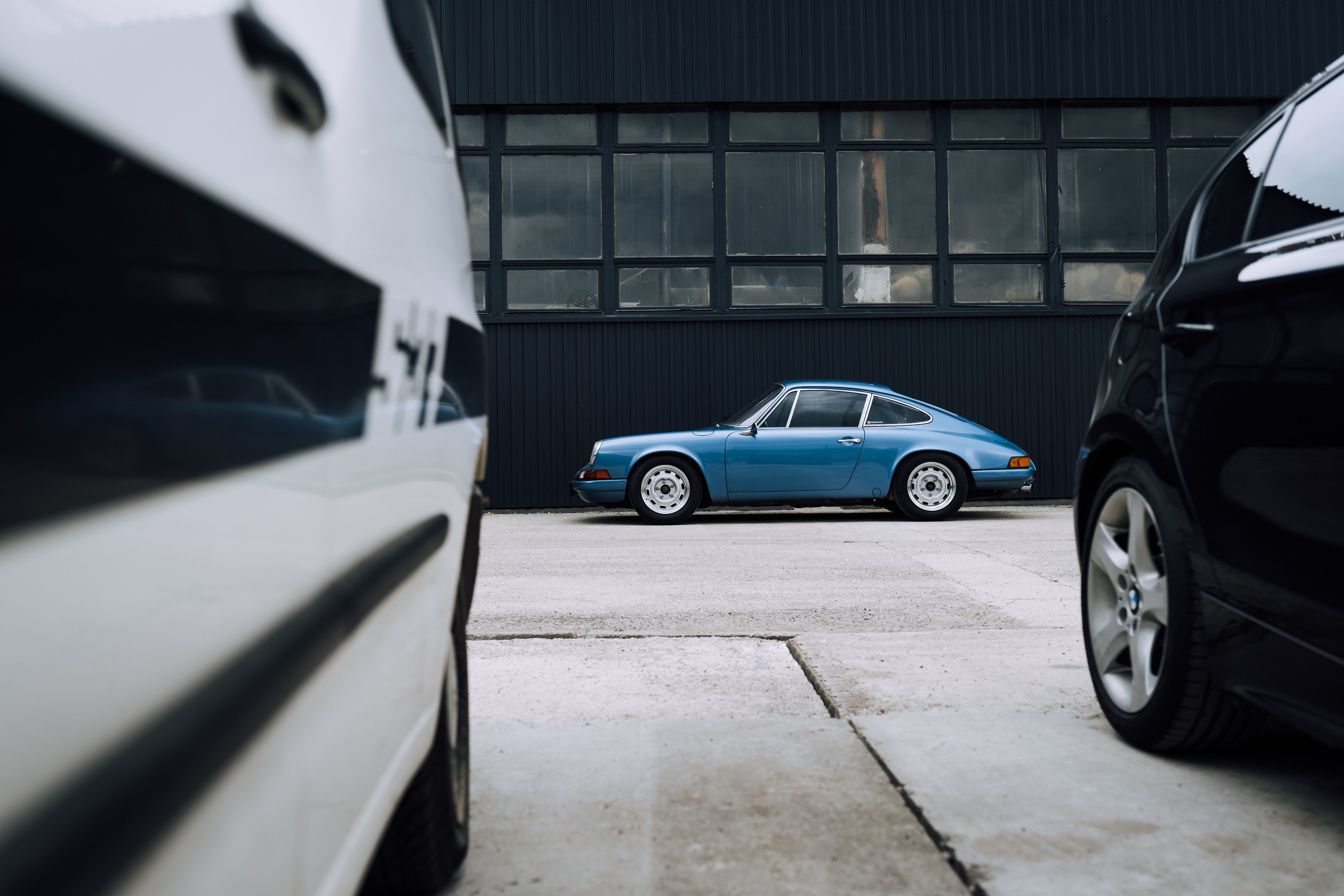 Porsche 911 blau